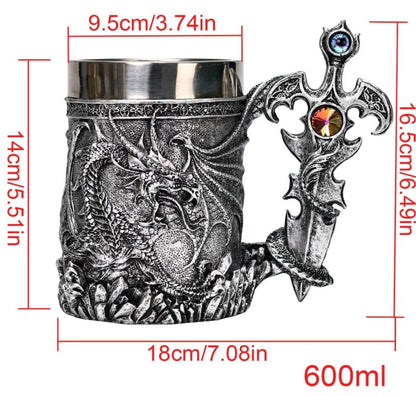 Medieval Mug Dragon